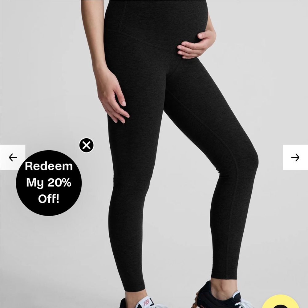 Beyond the Bump Charcoal Leggings
